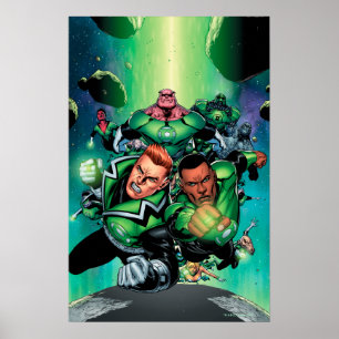 Green Lantern Corps Poster
