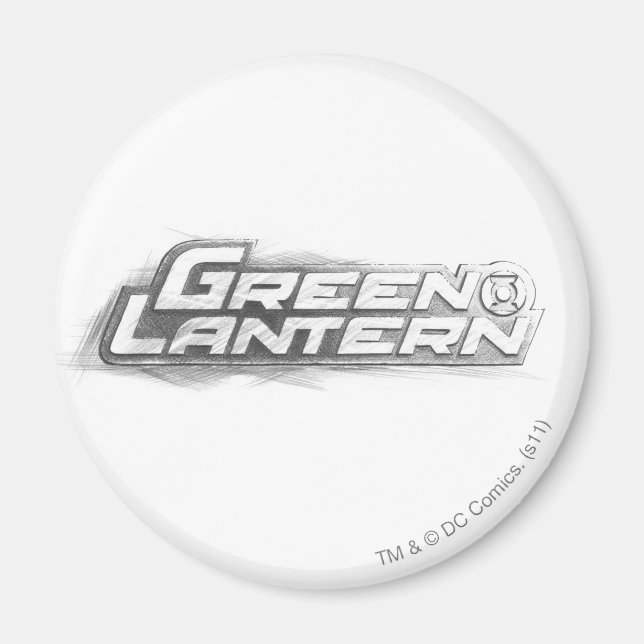 Green Lantern Drawing Magnet (Front)