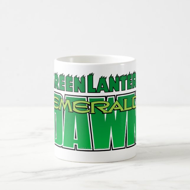 Green Lantern - Emerald Dawn Logo Coffee Mug (Center)