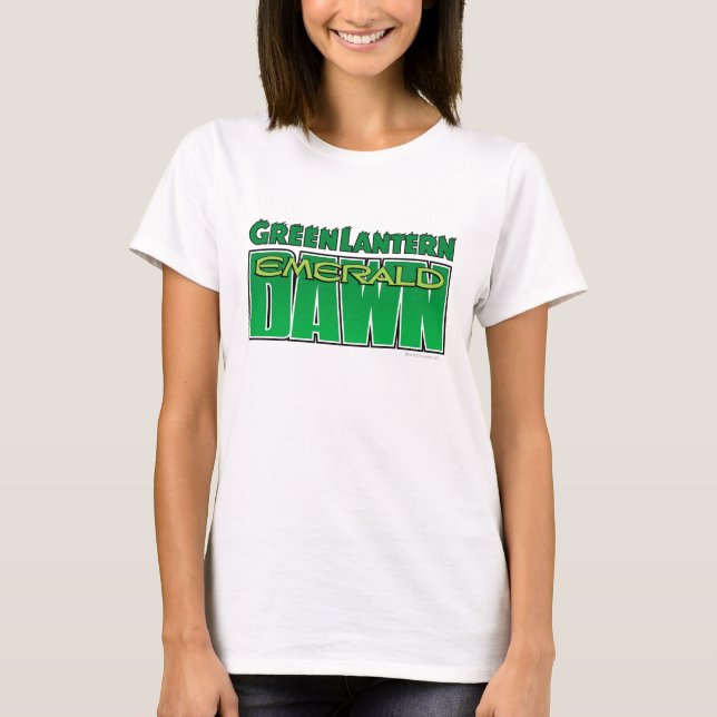 Green Lantern - Emerald Dawn Logo T-Shirt (Front)