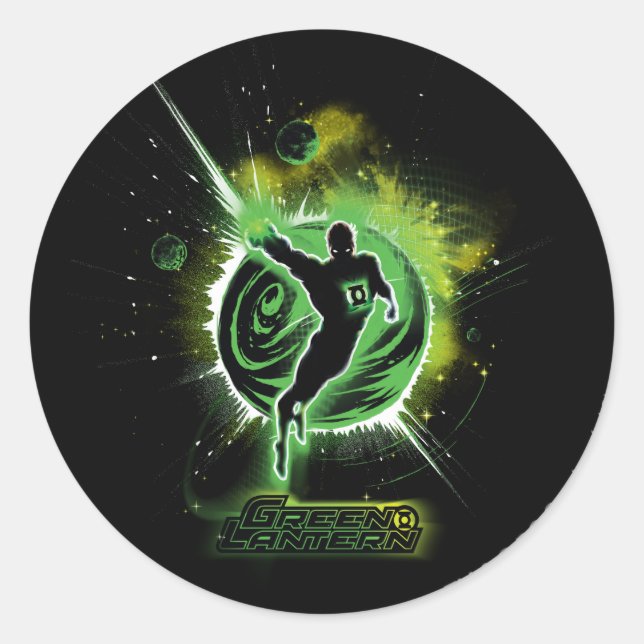 Green Lantern - EO Classic Round Sticker (Front)