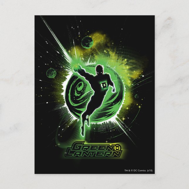Green Lantern - EO Postcard (Front)
