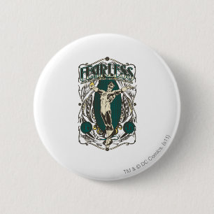 Green Lantern - "Fearless" Poster 6 Cm Round Badge