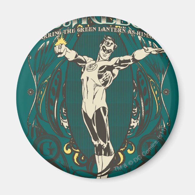 Green Lantern - "Fearless" Poster Magnet (Front)