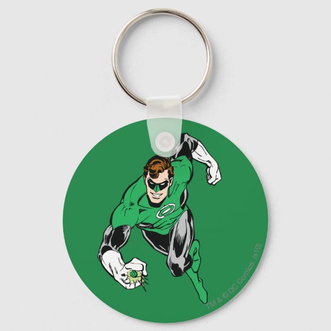 Green Lantern Fly Forward Key Ring (Front)