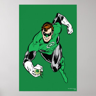 Green Lantern Fly Forward Poster