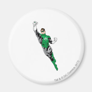 Green Lantern  - Flying Up Magnet
