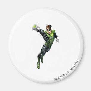Green Lantern - Fully Rendered, Arm out Magnet