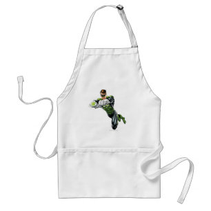 Green Lantern - Fully Rendered,  Both arms forward Standard Apron