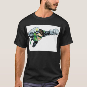 Green Lantern - Fully Rendered, Flying Right T-Shirt