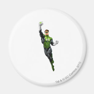 Green Lantern - Fully Rendered,  Flying Up Magnet