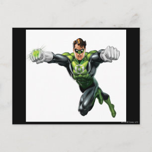 Green Lantern - Fully Rendered, Looking Forward Postcard