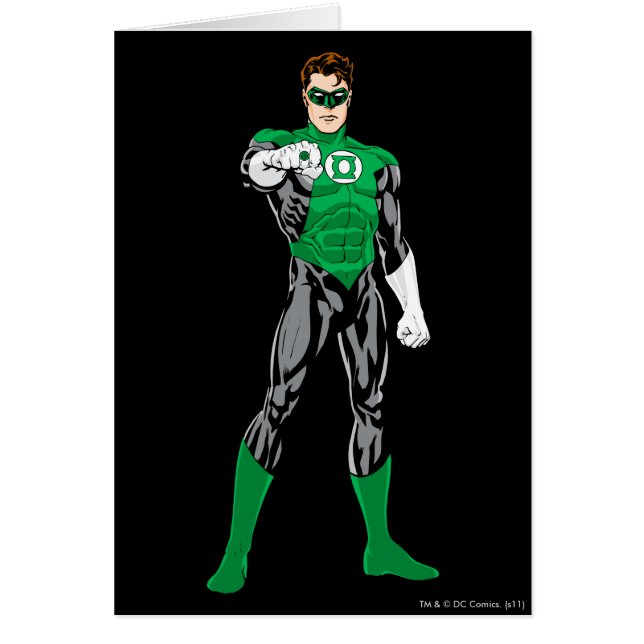 Green Lantern - Fully Rendered,  Standing (Front)