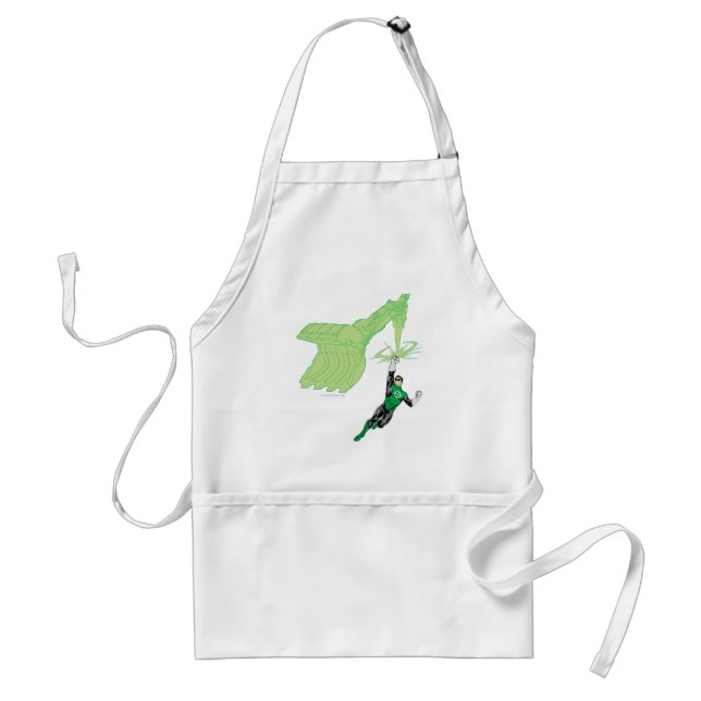 Green Lantern - Fully Rendered,  with machine Standard Apron (Front)
