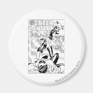 Green Lantern - Get Off this Earch Hal Jordan, Bla Magnet