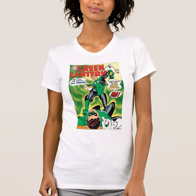 Green Lantern - Get Off this Earch Hal Jordan T-Shirt (Front)