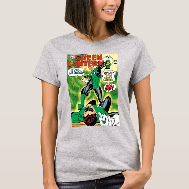 Green Lantern - Get Off this Earth Hal Jordan T-Shirt (Front)