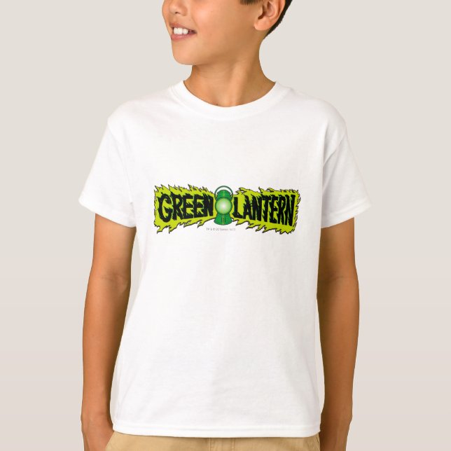 Green Lantern - Glowing Lantern 2 T-Shirt (Front)