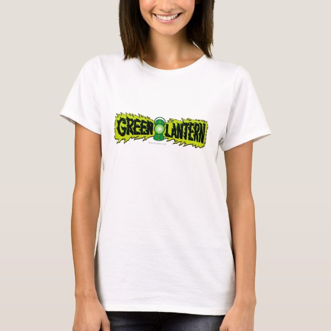 Green Lantern - Glowing Lantern 2 T-Shirt (Front)