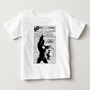 Green Lantern - Glowing Lantern, Black and White Baby T-Shirt