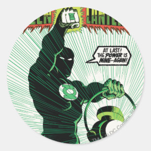 Green Lantern - Glowing Lantern Classic Round Sticker