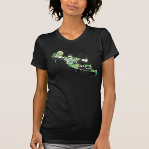 Green Lantern Graffiti Character T-Shirt