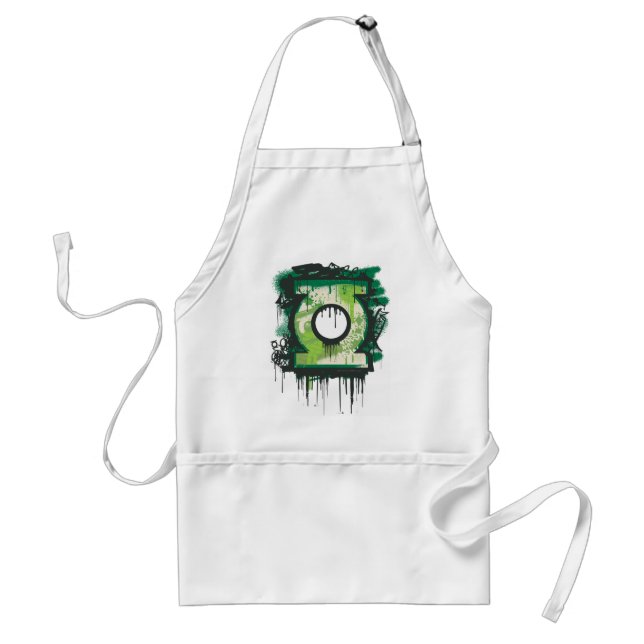 Green Lantern Graffiti Symbol Standard Apron (Front)