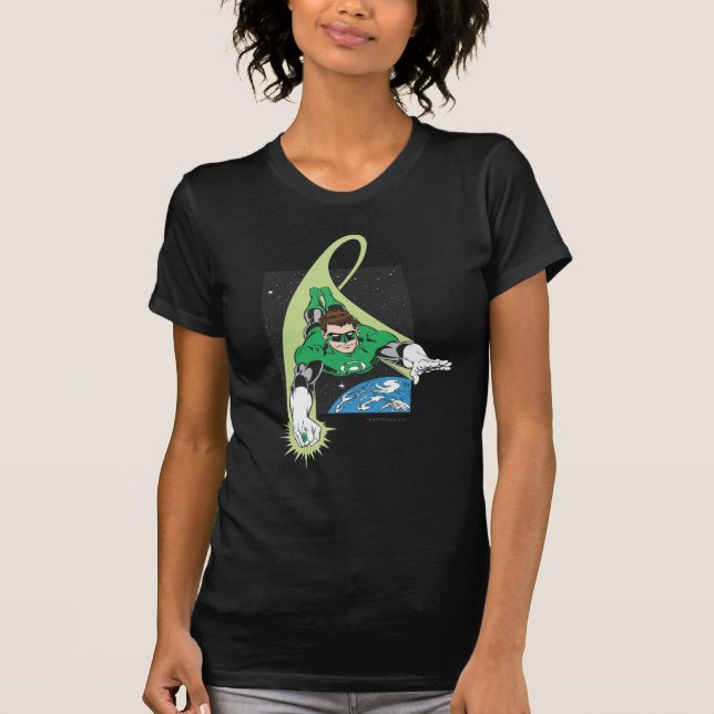 Green Lantern in Space T-Shirt (Front)