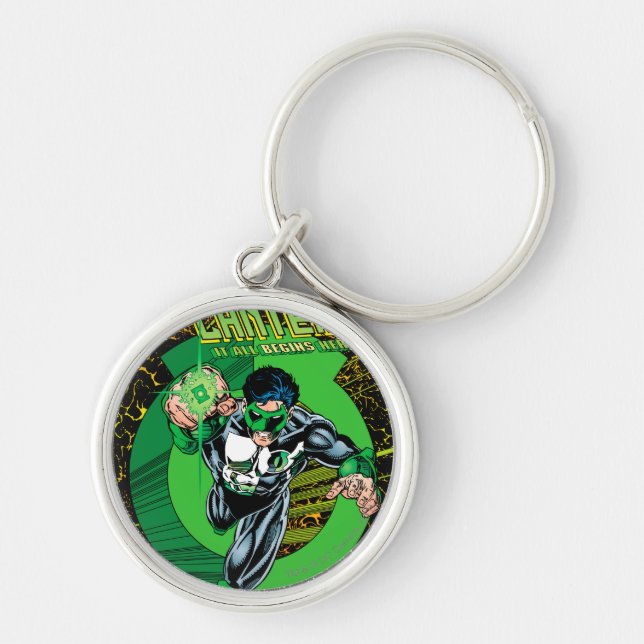 Green Lantern - It all begins here Key Ring (Front)