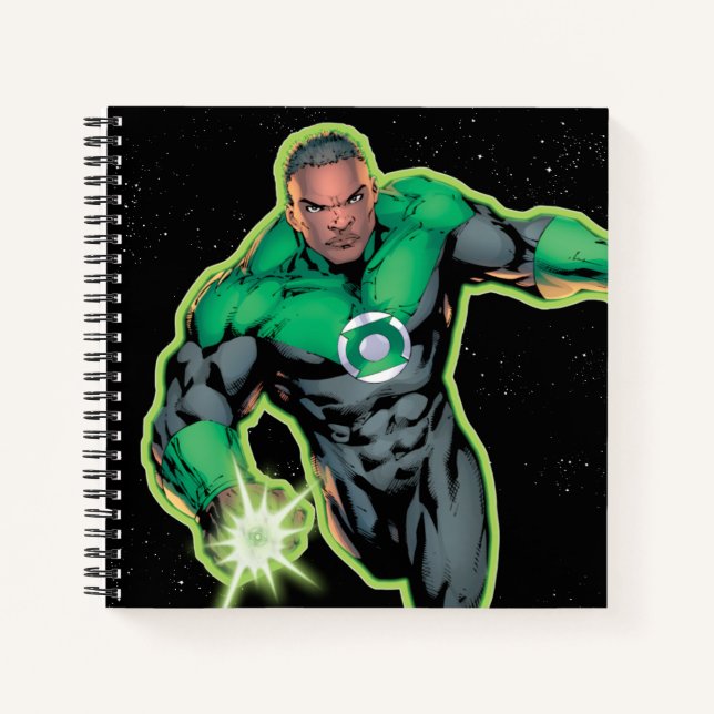 Green Lantern John Stewart Notebook (Front)