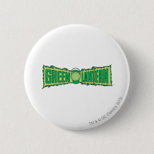 Green Lantern Letters 1 6 Cm Round Badge