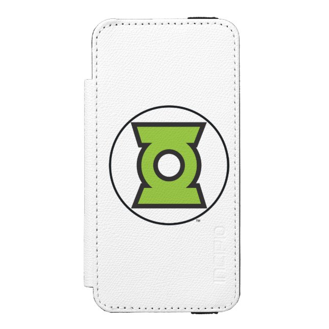 Green Lantern Logo 11 Incipio iPhone Wallet Case (Folio Front)