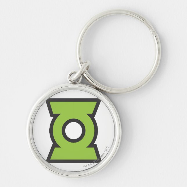 Green Lantern Logo 11 Key Ring (Front)