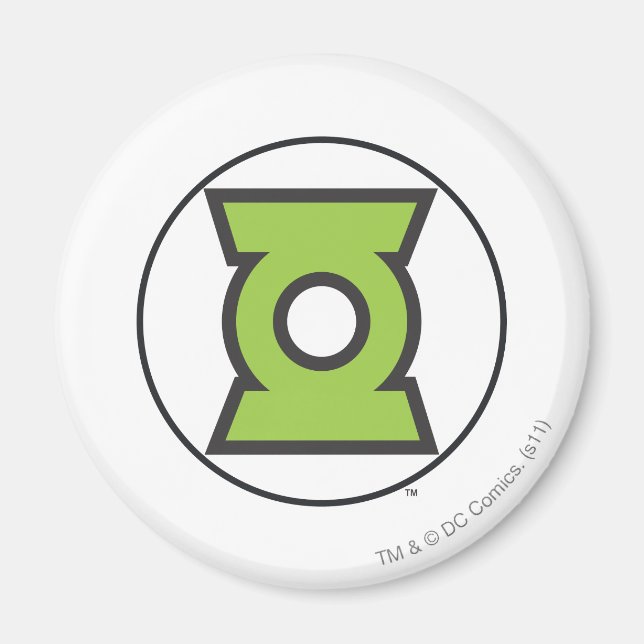 Green Lantern Logo 11 Magnet (Front)