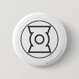 Green Lantern Logo 12 6 Cm Round Badge
