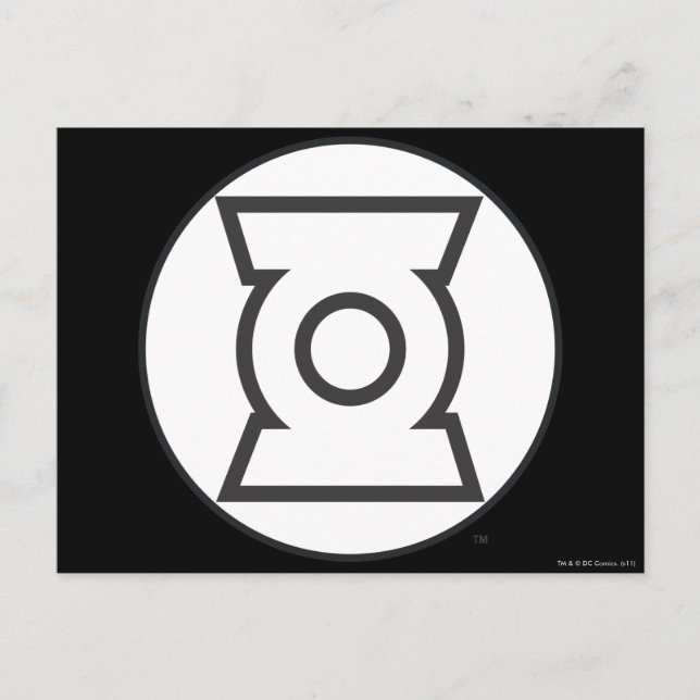 Green Lantern Logo 12 Postcard (Front)