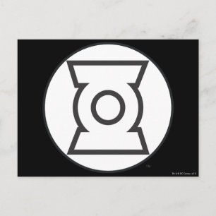 Green Lantern Logo 12 Postcard