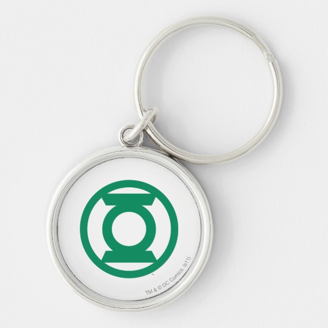 Green Lantern Logo 13 Key Ring (Front)