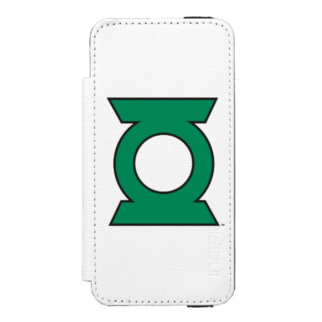 Green Lantern Logo 15 Incipio iPhone Wallet Case (Folio Front)