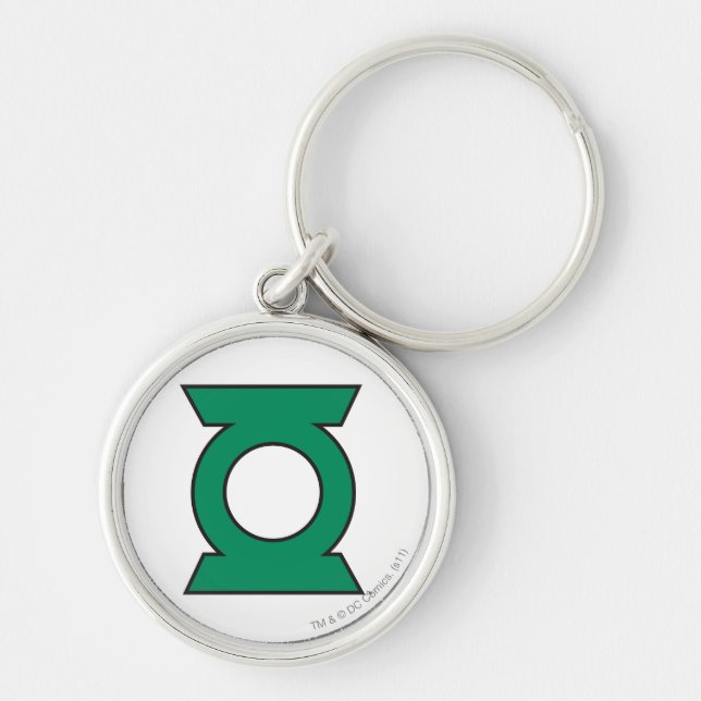Green Lantern Logo 15 Key Ring (Front)