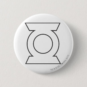 Green Lantern Logo 16 6 Cm Round Badge