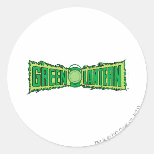 Green Lantern Logo 4 Classic Round Sticker