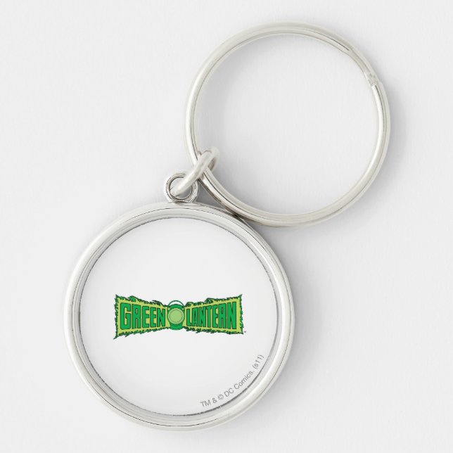 Green Lantern Logo 4 Key Ring (Front)