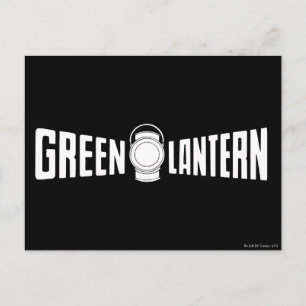Green Lantern Logo 6 Postcard