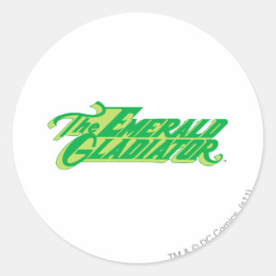 Green Lantern Logo 8 Classic Round Sticker