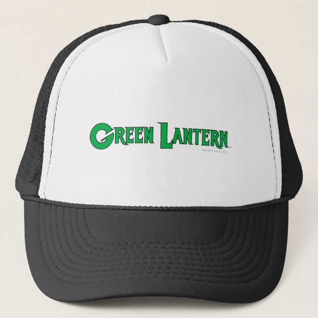 Green Lantern Logo 9 Trucker Hat (Front)