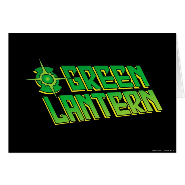 Green Lantern Logo - Slanted (Front Horizontal)