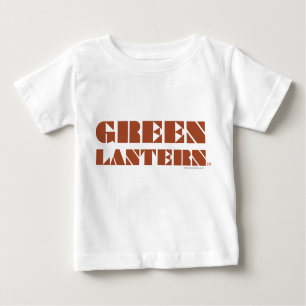 Green Lantern Logo - Tan Baby T-Shirt