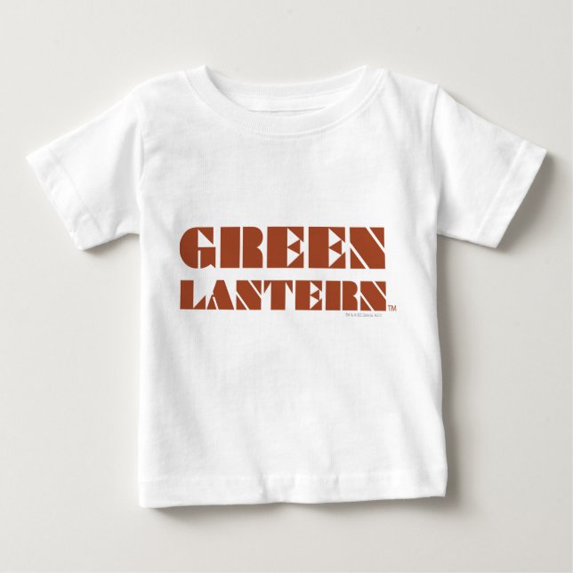 Green Lantern Logo - Tan Baby T-Shirt (Front)