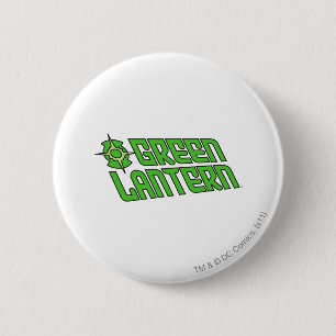 Green Lantern Logo Tilted 6 Cm Round Badge
